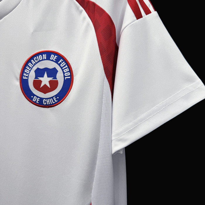 Fans Version Chile 2024 Away Soccer Jersey Football Shirt