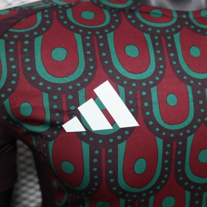 Player Version Mexico 2024 Home Soccer Jersey Adulto Camiseta de Futbol
