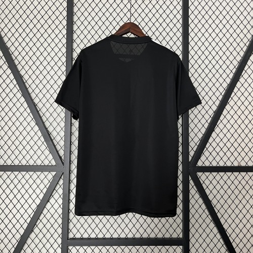 2024-2025 Flamengo X Balmain Black Soccer Jersey Football Shirt