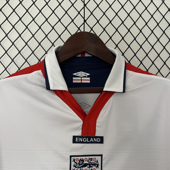 Retro Jersey 2004 England Home Soccer Jersey Vintage Football Shirt