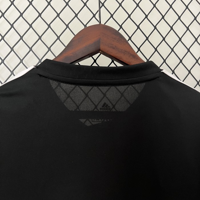 2024-2025 Manchester United X Balmain Black Soccer Jersey