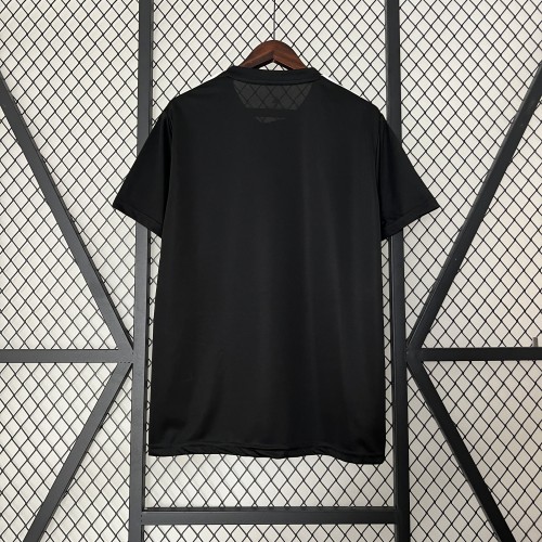 2024-2025 Manchester United X Balmain Black Soccer Jersey