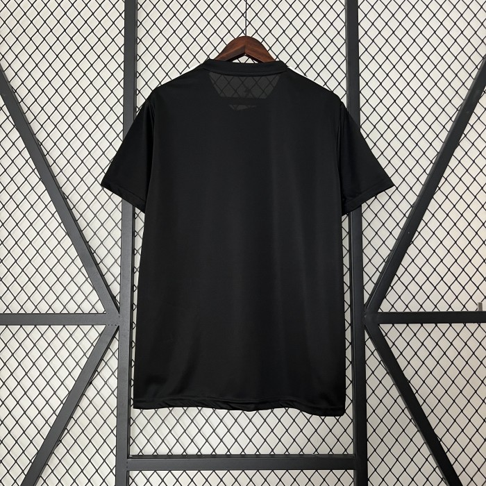 2024-2025 Manchester United X Balmain Black Soccer Jersey
