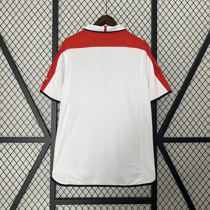 Retro Jersey 2004 England Home Soccer Jersey Vintage Football Shirt