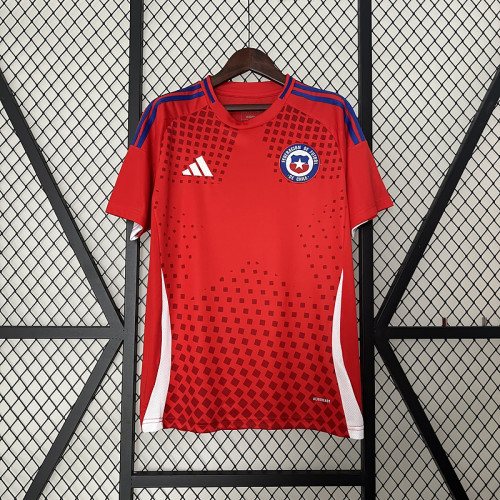 Fans Version Chile 2024 Home Soccer Jersey Football Shirt