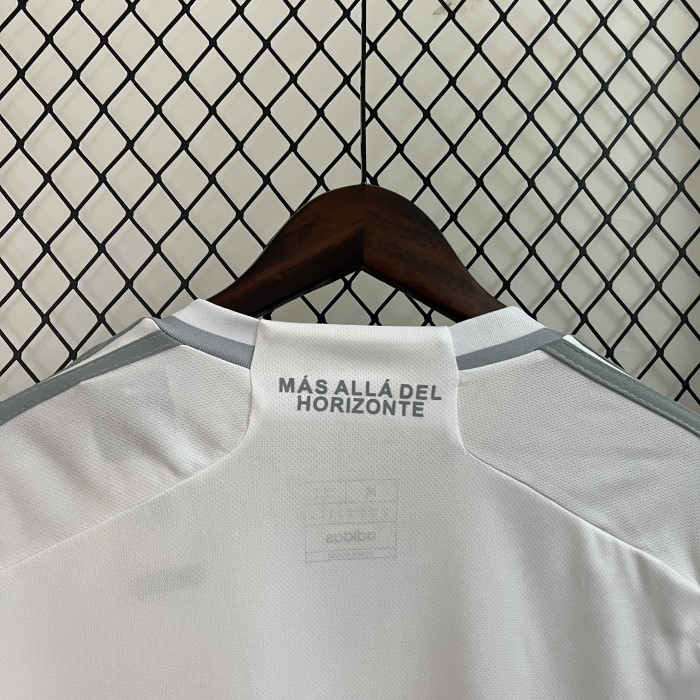 Fan Version 2024-2025 Universidad de Chile Away White Soccer Jersey