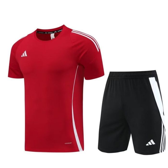 AD Adult Uniform DIY Custom Blank Soccer Uniform Jersey Shorts Football Training Set