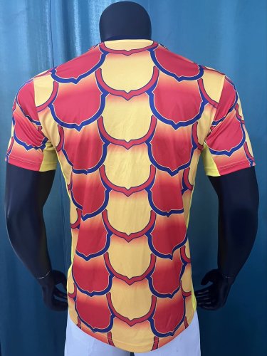 Player Version 2024 Barcelona Orange/Yellow Special Edition Soccer Jersey