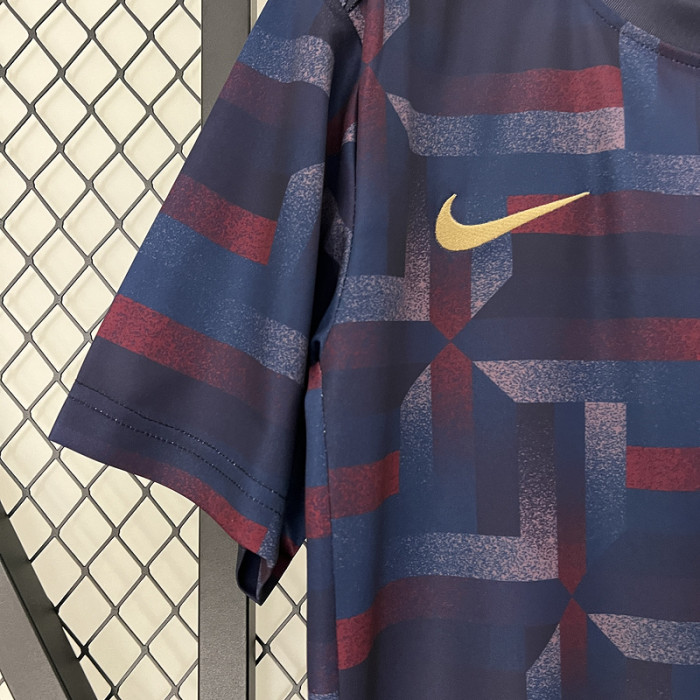 Fan Version 2024 England Football Shirt Soccer Pre-match Jersey