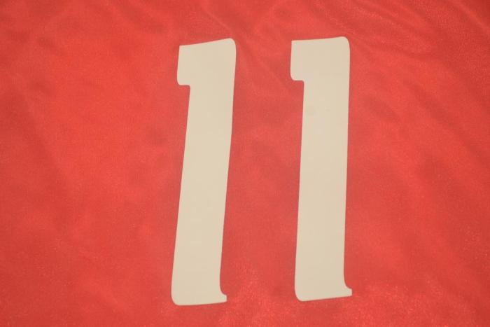 Retro Jersey 1992 Denmark B.LAUDRUP 11 Home Soccer Jersey Vintage Football Shirt