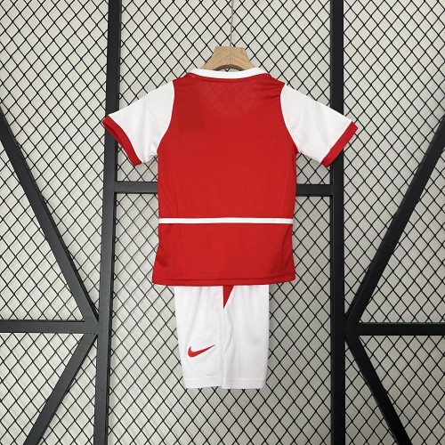 Retro Youth Uniform 2002-2003 Arsenal Home Soccer Jersey Shorts Vintage Child Football Kit