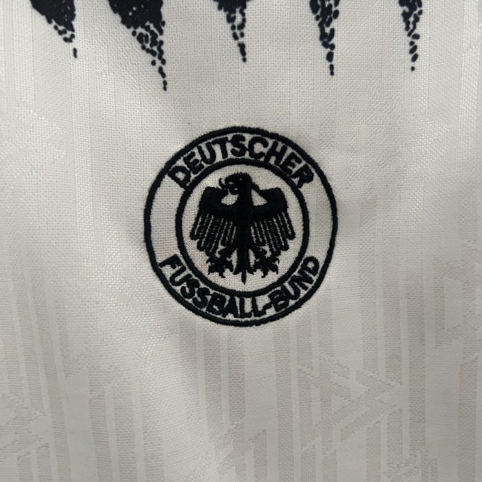 Retro Youth Uniform 1994 Germany Home Soccer Jersey Shorts Vintage Child Football Kit