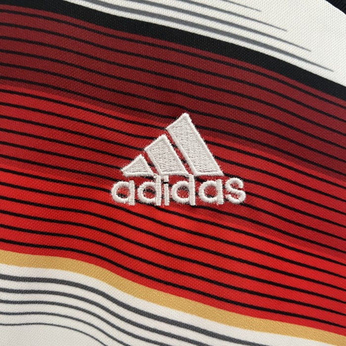 with 4 Stars Retro Youth Uniform 2014 Germany Home Soccer Jersey Shorts Vintage Child Football Kit