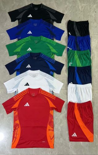 AD 737 Blank Soccer Training Jersey Shorts DIY Cutoms Uniform