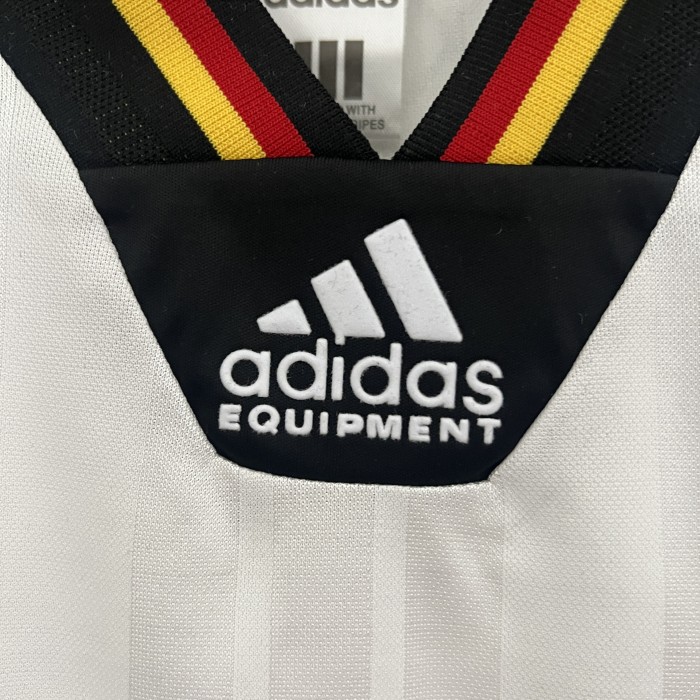 Retro Youth Uniform Kids Kit 1992 Germany Home Soccer Jersey Shorts Vintage Child Football Set