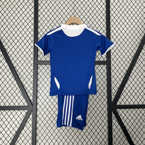 Retro Youth Uniform 2011-2012 Chelsea Home Soccer Jersey Shorts Vintage Child Football Kit