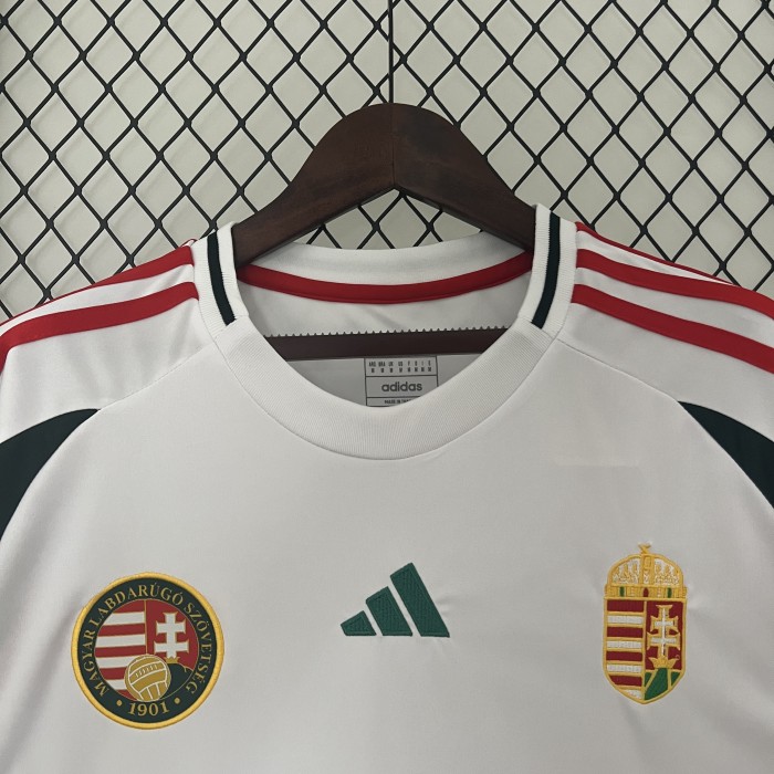 Fan Version Hungary 2024 Away Soccer Jersey Football Shirt