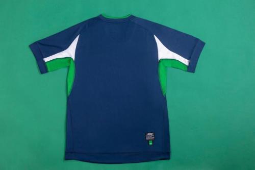 Retro Jersey 2002 Ireland Blue Soccer Training Jersey