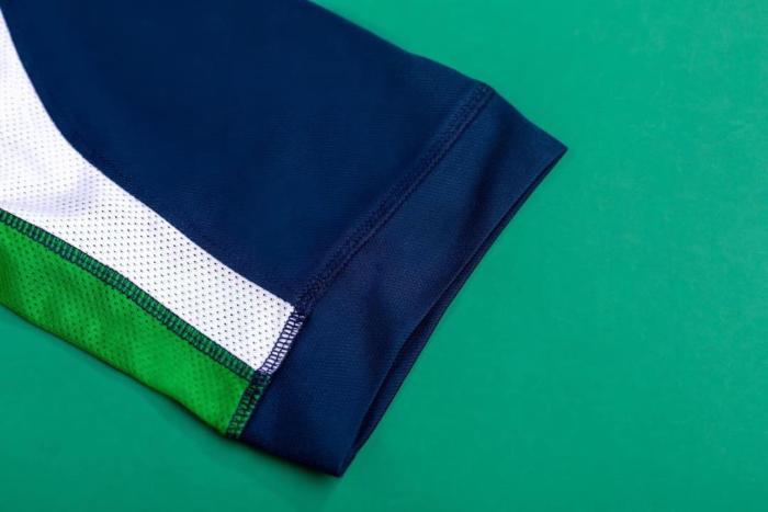 Retro Jersey 2002 Ireland Blue Soccer Training Jersey
