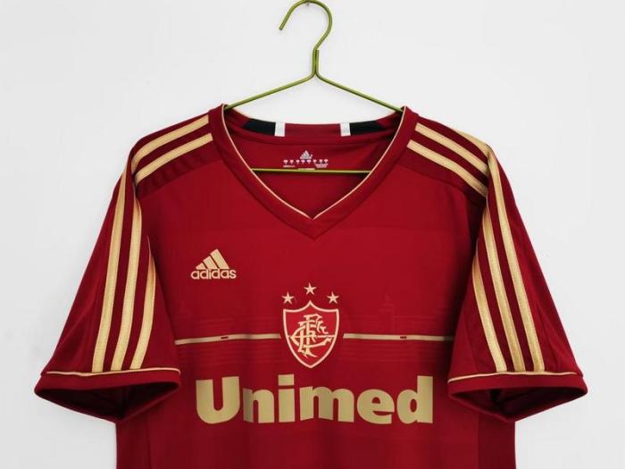 Retro Jersey Fluminense 2012 Third Away Red Soccer Jersey Vintage Football Shirt