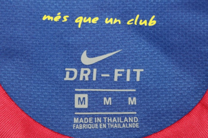 Player Version Retro Jersey 2011-2012 Barcelona Home Soccer Jersey Vintage Football Shirt
