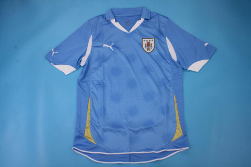 Retro Jersey 2010 Uruguay Home Soccer Jersey Vintage Football Shirt