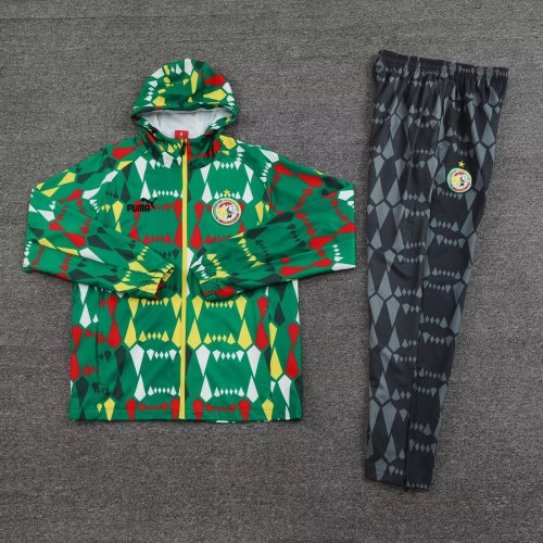 2024 Senegal Colorful Soccer Windbreaker Jacket Football Jacket
