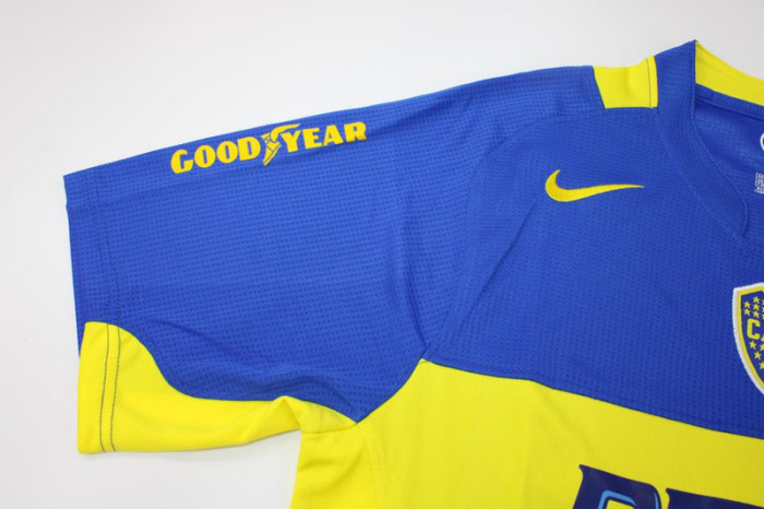 Retro Jersey 2004-2005 Boca Juniors Home Soccer Jersey Vintage Football Shirt