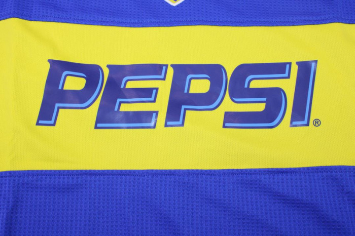 Retro Jersey 2004-2005 Boca Juniors Home Soccer Jersey Vintage Football Shirt