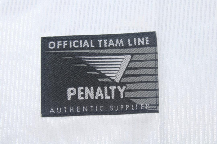 Retro Jersey Sao Paulo 1999-2000 F.AURELIO 6 Home White Soccer Jersey Vintage Football Shirt