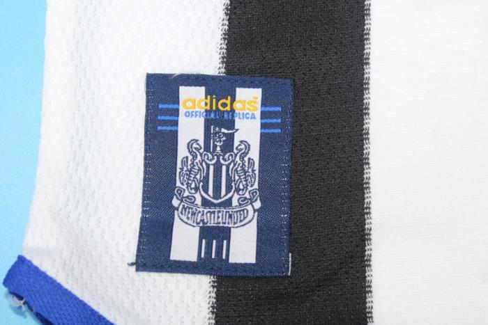 Retro Jersey 1999-2000 Newcastle United Home Soccer Jersey Vintage Football Shirt