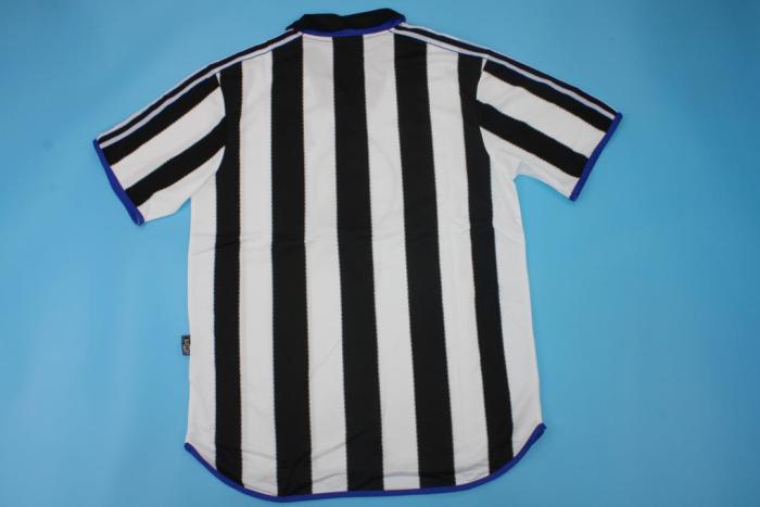 Retro Jersey 1999-2000 Newcastle United Home Soccer Jersey Vintage Football Shirt