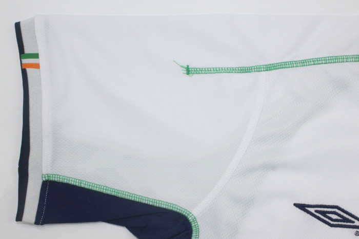 Retro Jersey 2002 Ireland Away White Soccer Jersey Vintage Football Shirt