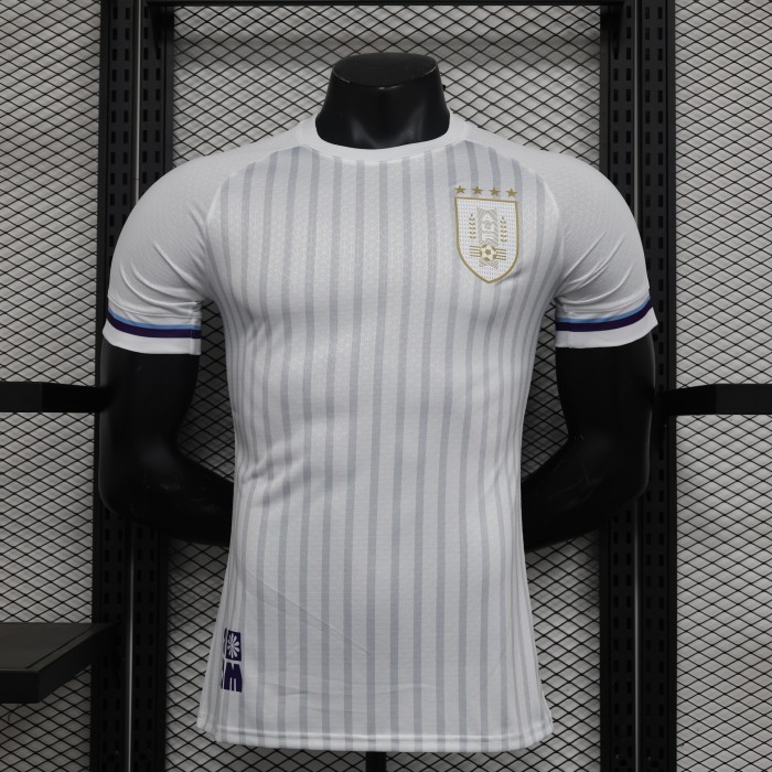 Player Version Uruguay 2024 Away Soccer Jersey Football Shirt