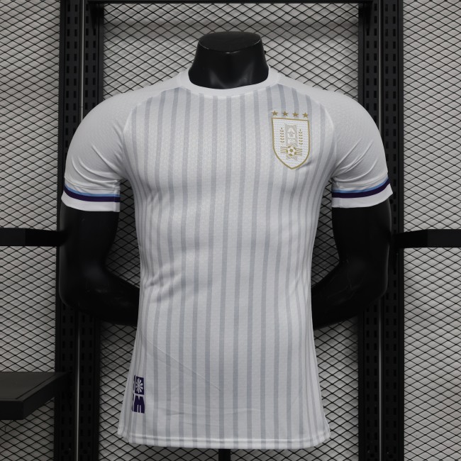 Player Version Uruguay 2024 Away Soccer Jersey Football Shirt
