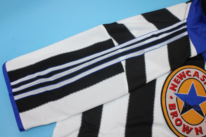 Retro Jersey 1999-2000 Newcastle United Home Soccer Jersey Vintage Football Shirt
