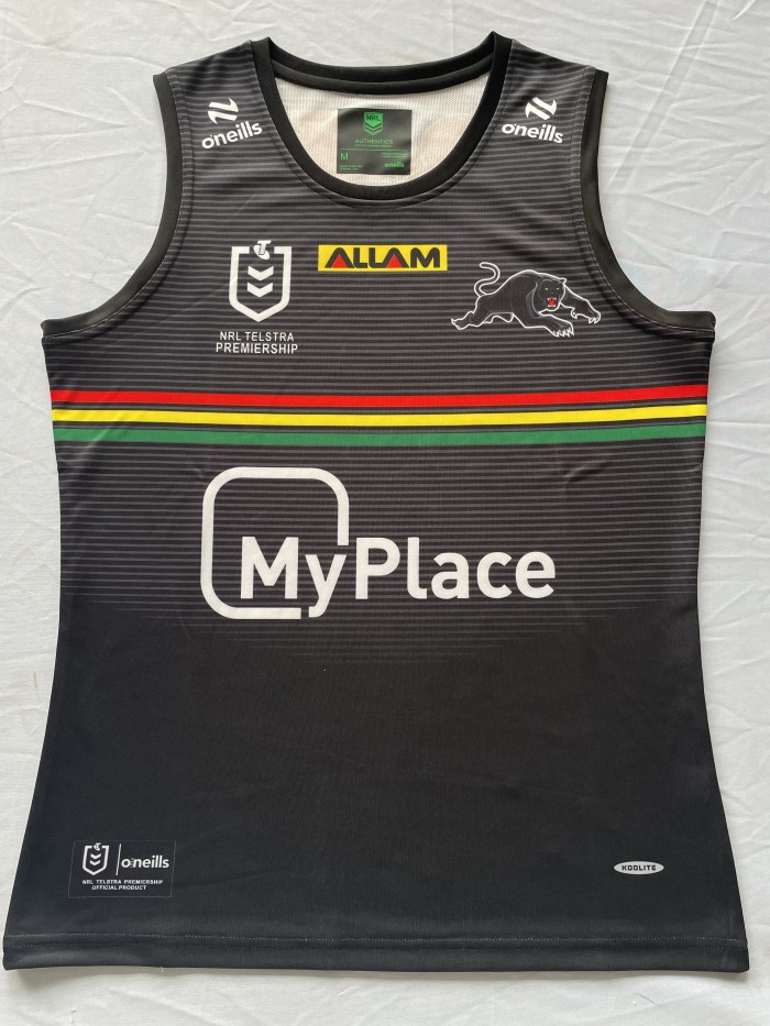 2024 Penrith Panthers Black Rugby Vest
