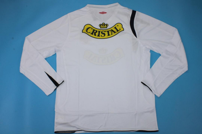 with Patch Retro Jersey Long Sleeve 2006 Colo-Colo Home Soccer Jersey
