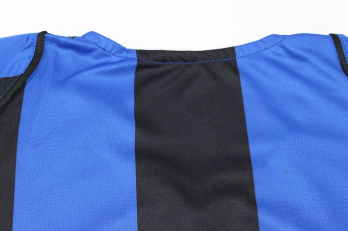 Retro Jersey 2004-2005 Inter Milan Home Soccer Jersey Inter Vintage Football Shirt