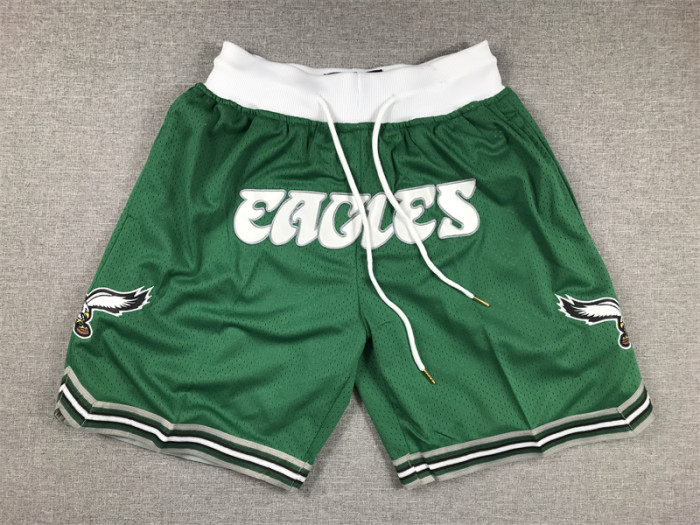 with Pocket Philadelphia Eagles Green NFL Shorts