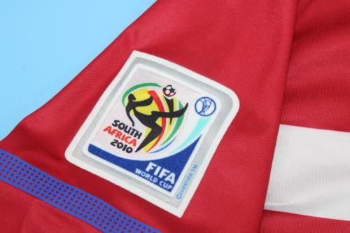 with Patch Retro Jersey 2010 Serbia Home Soccer Jersey Vintage Football Shirt