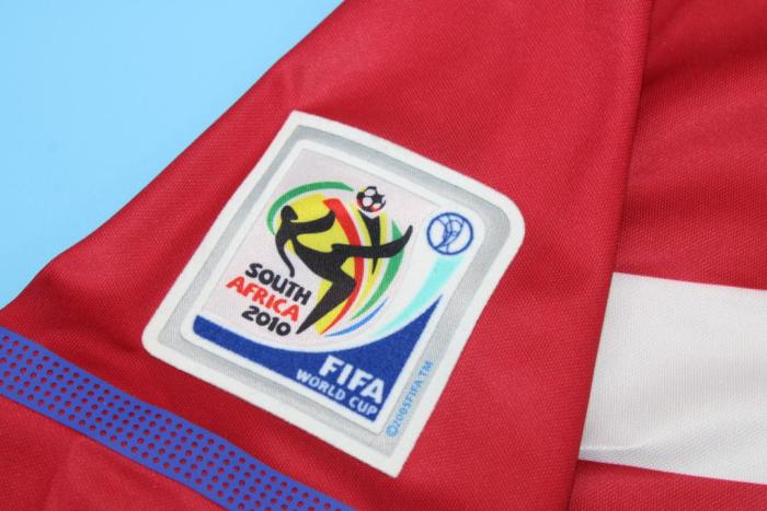Retro Jersey 2010 Serbia VIDIC 5 Home Soccer Jersey Vintage Football Shirt