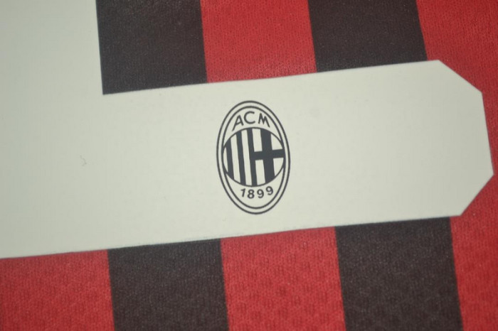 with Serie A+Trophy 7 Patch Retro Jersey 2019-2020 AC Milan IBRAHIMOVIC 11 Home Soccer Jersey Vintage Football Shirt