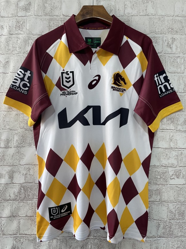 2024 Brisbane Broncos Commemorative Edition Rugby Jersey