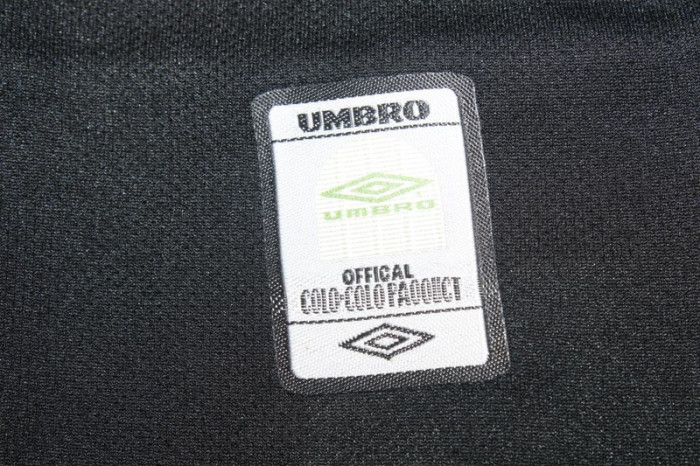 with Patch Retro Jersey Long Sleeve 2006 Colo-Colo Away Black Soccer Jersey