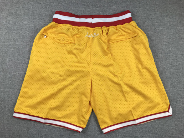 with Pocket Tampa Bay Buccaneers Yellow NFL Shorts