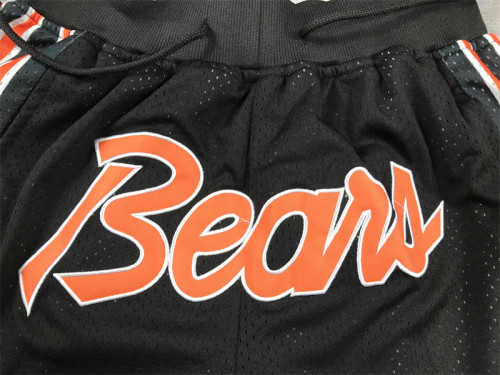 with Pocket Chicago Bears Black NFL Shorts