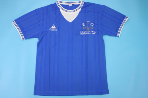 Retro Jersey 1983-1985 Everton Home Soccer Jersey Vintage Football Shirt