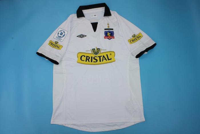 with Patch Retro Jersey 2013 Colo-colo PAREDES 7 Home Soccer Jersey Vintage Football Shirt