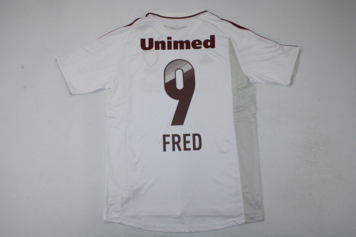 Retro Jersey 2011-2012 Fluminense 9 FRED 100th Anniversary Soccer Jersey